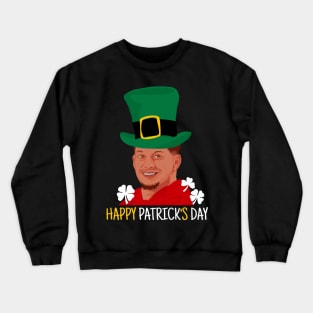 St patricks day - Patrick mahomes funny Crewneck Sweatshirt